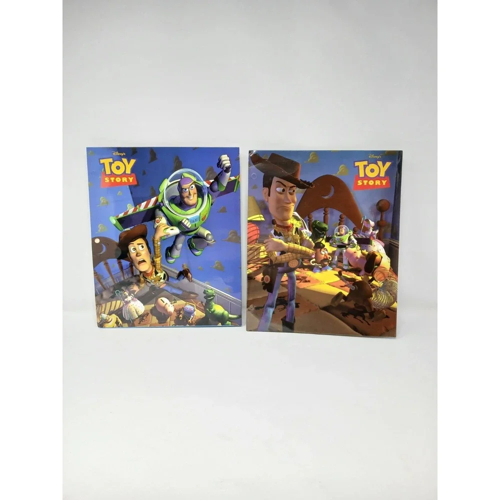 Toy Story Back To School Folders Woody Buzz Lightyear-Set Of 2 Pocket Portfolios